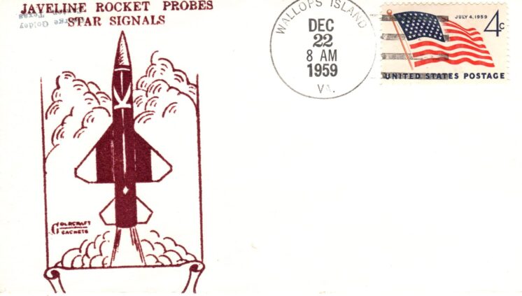 Goldy Javelin Rocket Probes Dec 22 1959