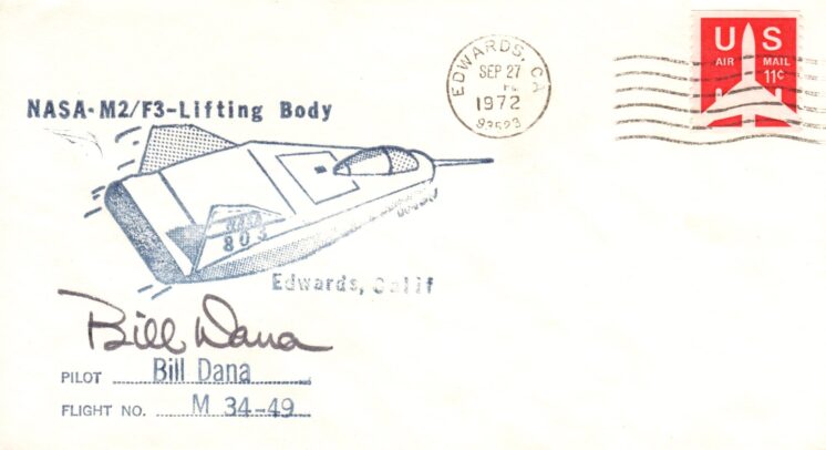 M-2/M3 Lifting Body Sept 27 1972 Dana AUTO