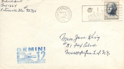 GT-XII KSC Official postally used