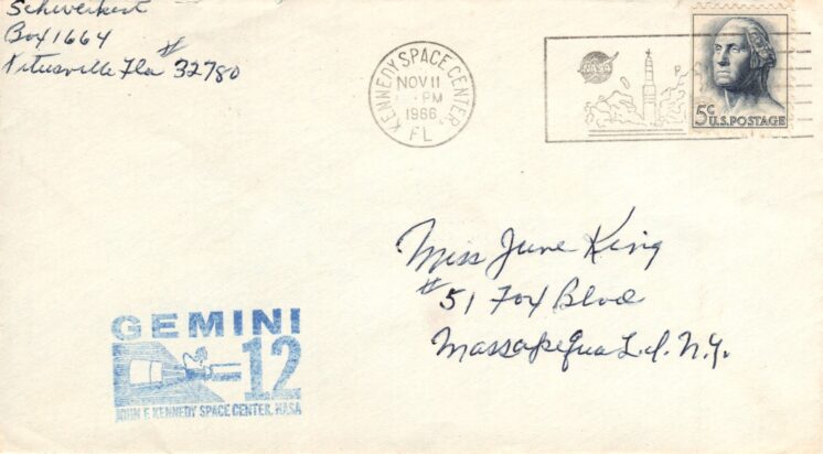 GT-XII KSC Official postally used