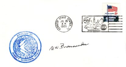 AP-15 KSC Official w/ AUTO NASA Metallurgist