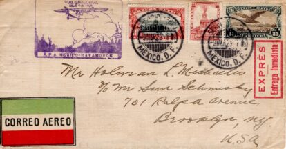 Express Mexico City First Flight to Brooklyn