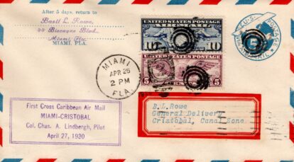 Miami to Cristobal from Basil Rowe