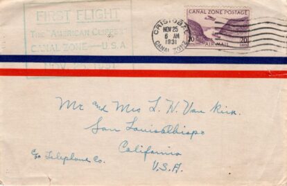 Cristobal to California by Clipper