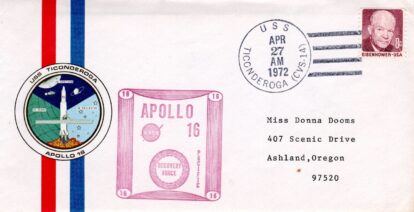 AP-16 Captains cover w/letterhead