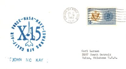 X-15 McKay BSC 1962